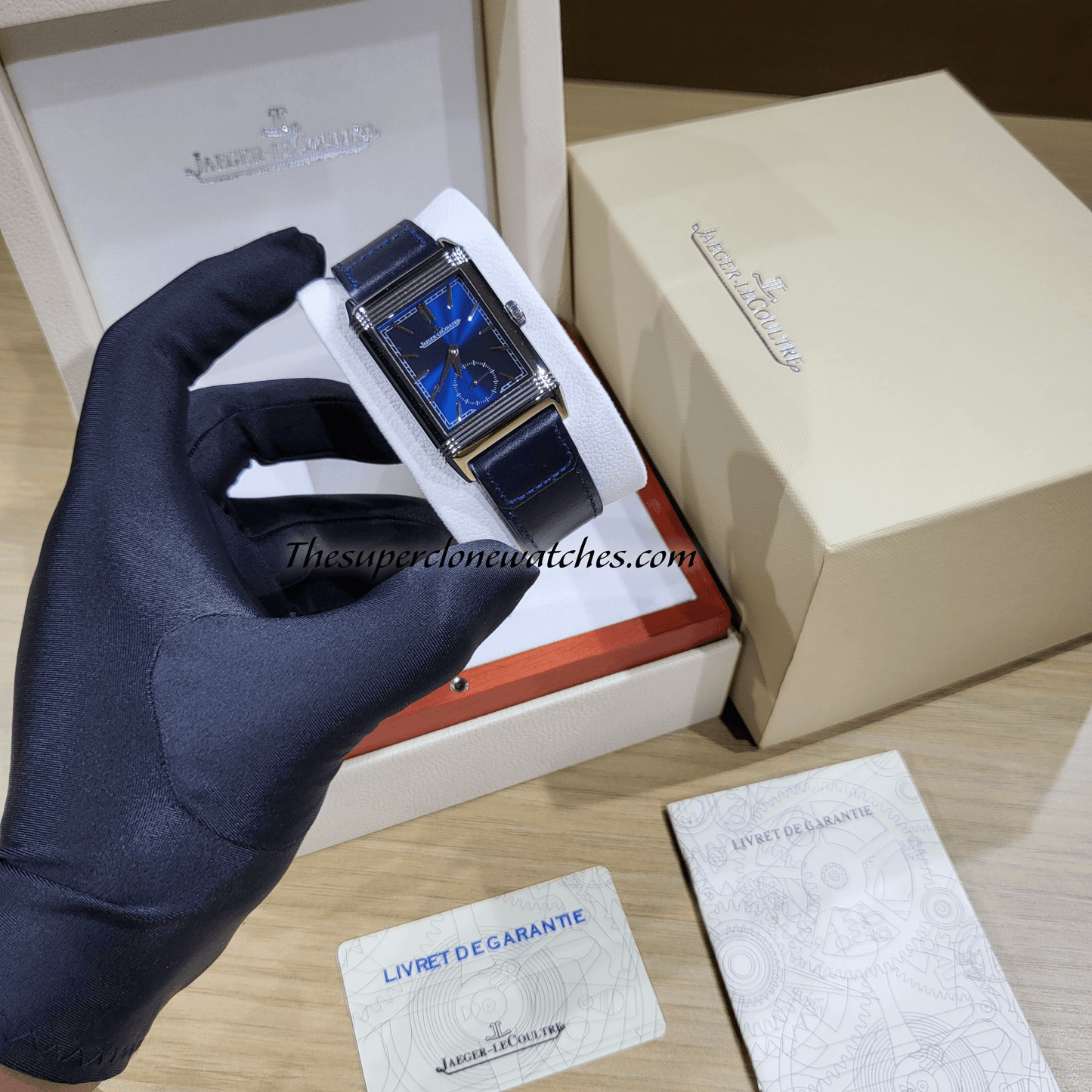Jaeger-LeCoultre Reverso Tribute Duoface Small Seconds Exact 1:1 Super Clone 854A Swiss Movement Replica Watch