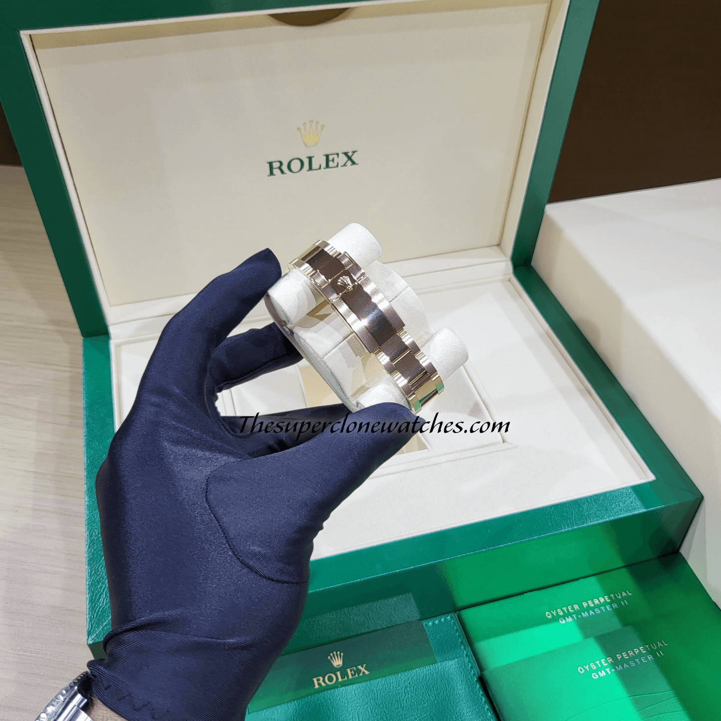 Rolex Cosmograph Daytona Rainbow Everose Gold Black Dial Exact 1:1 Super Clone 4130 Swiss Movement Replica Watch Ref-116595RBOW