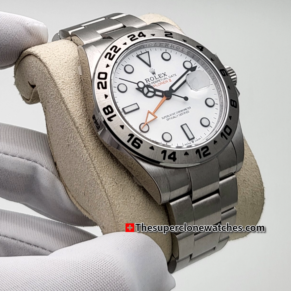 Rolex Explorer II Polar Exact 1:1 Super Clone 3285 Swiss Movement Replica Watch Ref-226570