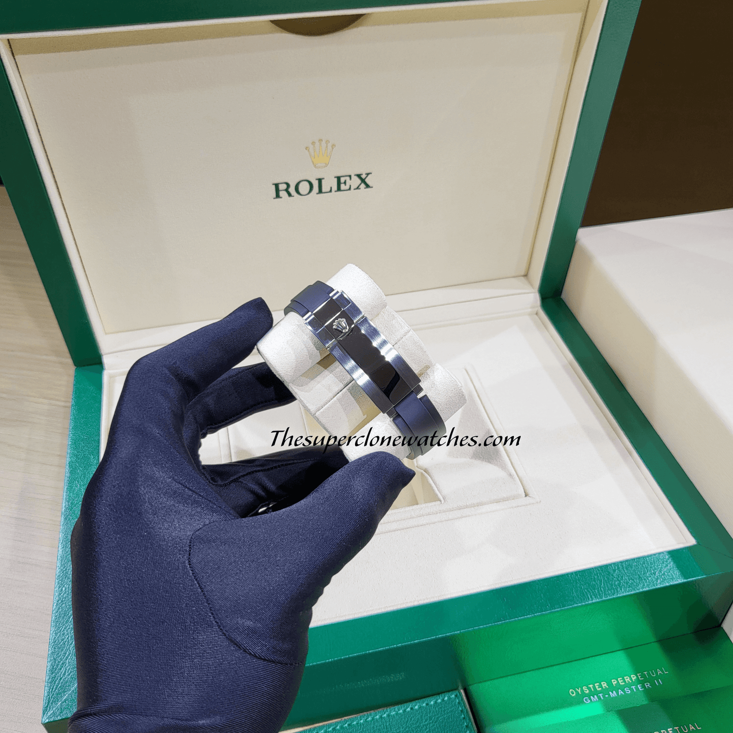 Rolex Yacht-Master White Gold Oysterflex Exact 1:1 Super Clone 3235 Swiss Automatic Replica Watch Ref-226659