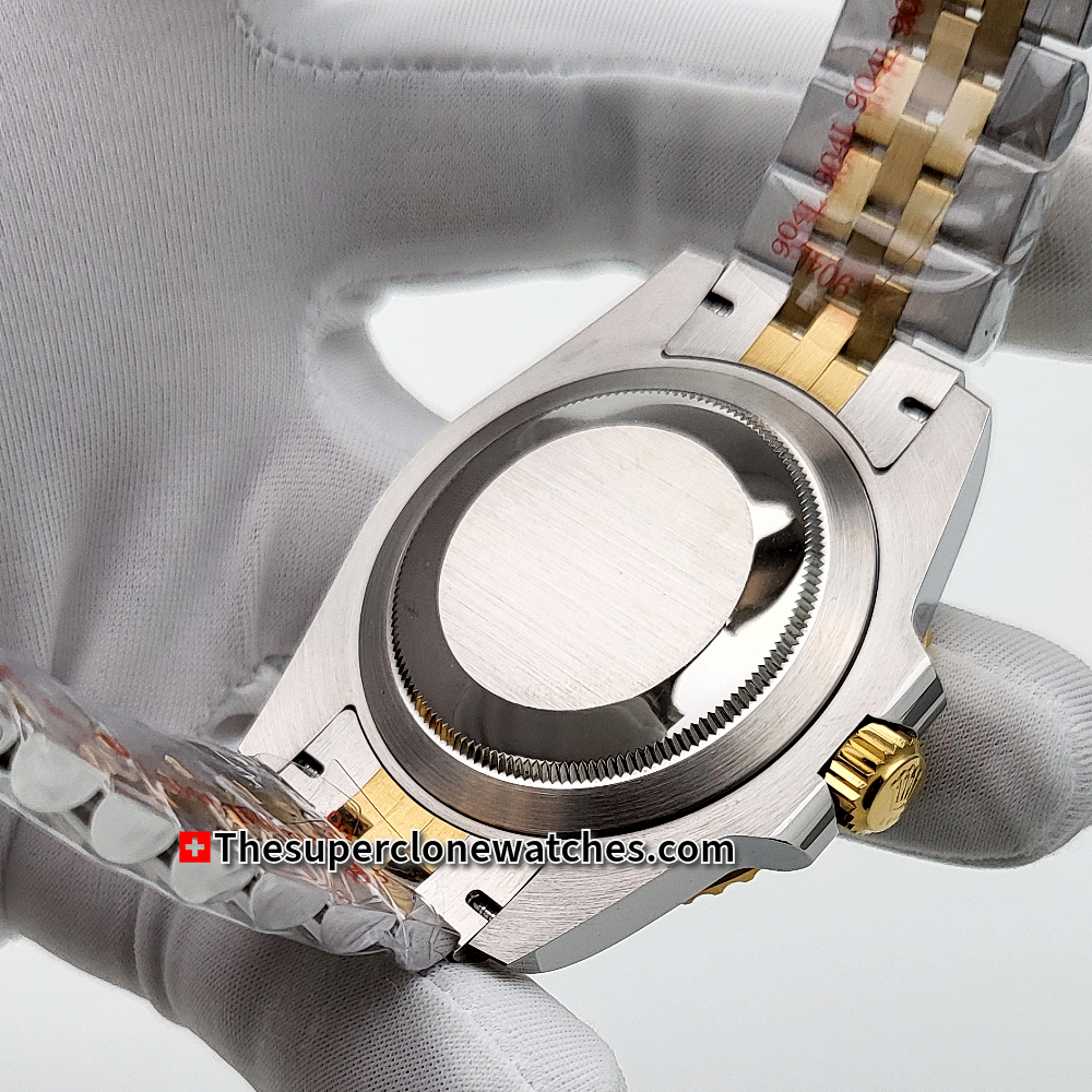 Rolex GMT Master II Bumblebee 40mm Exact 1:1 Super Clone 3285 Swiss Movement Replica Watch Ref-126713GRNR