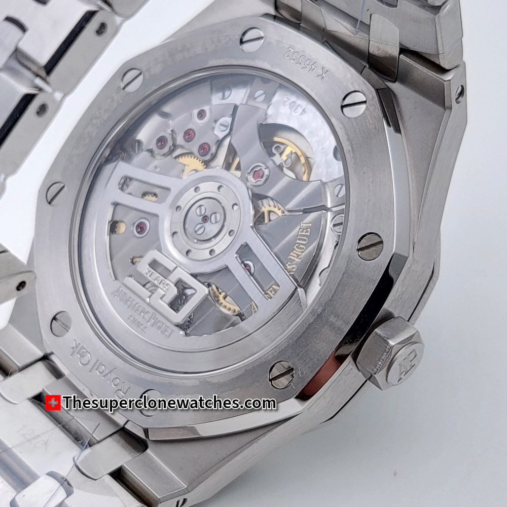 Audemars Piguet Royal Oak Stainless Steel 50th Anniversary Green Dial Exact 1:1 Super Clone 4302 Swiss Movement Replica Watch