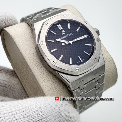 Audemars Piguet Royal Oak Stainless Steel Black Dial Exact 1:1 Super Clone 4302 Swiss Movement Replica Watch