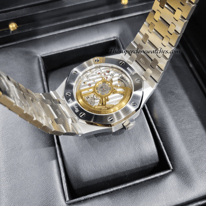 Audemars Piguet Royal Oak Stainless Steel Black Dial Exact 1:1 Super Clone 4302 Swiss Movement Replica Watch