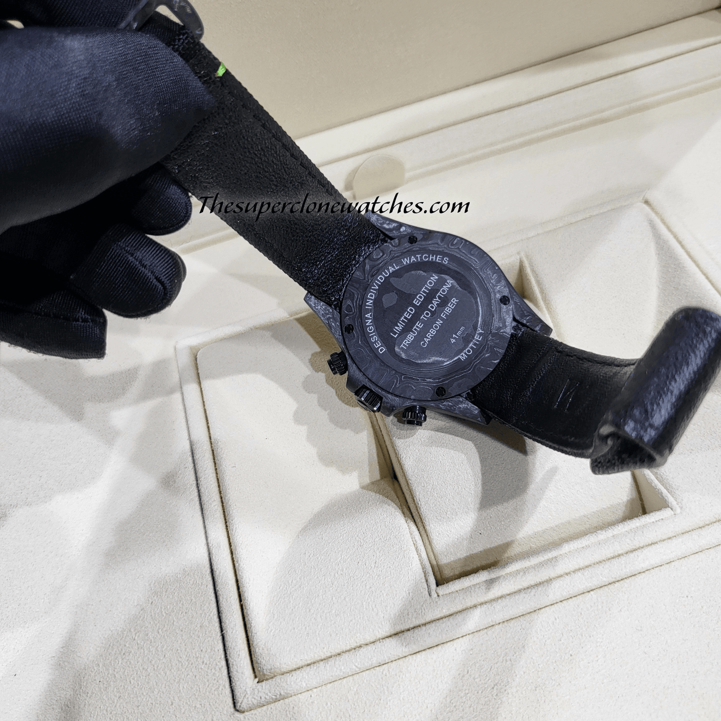 Rolex Cosmograph Daytona Diw “Motley 41mm” Exact 1:1 Super Clone 4130 Swiss Replica Watch Watch