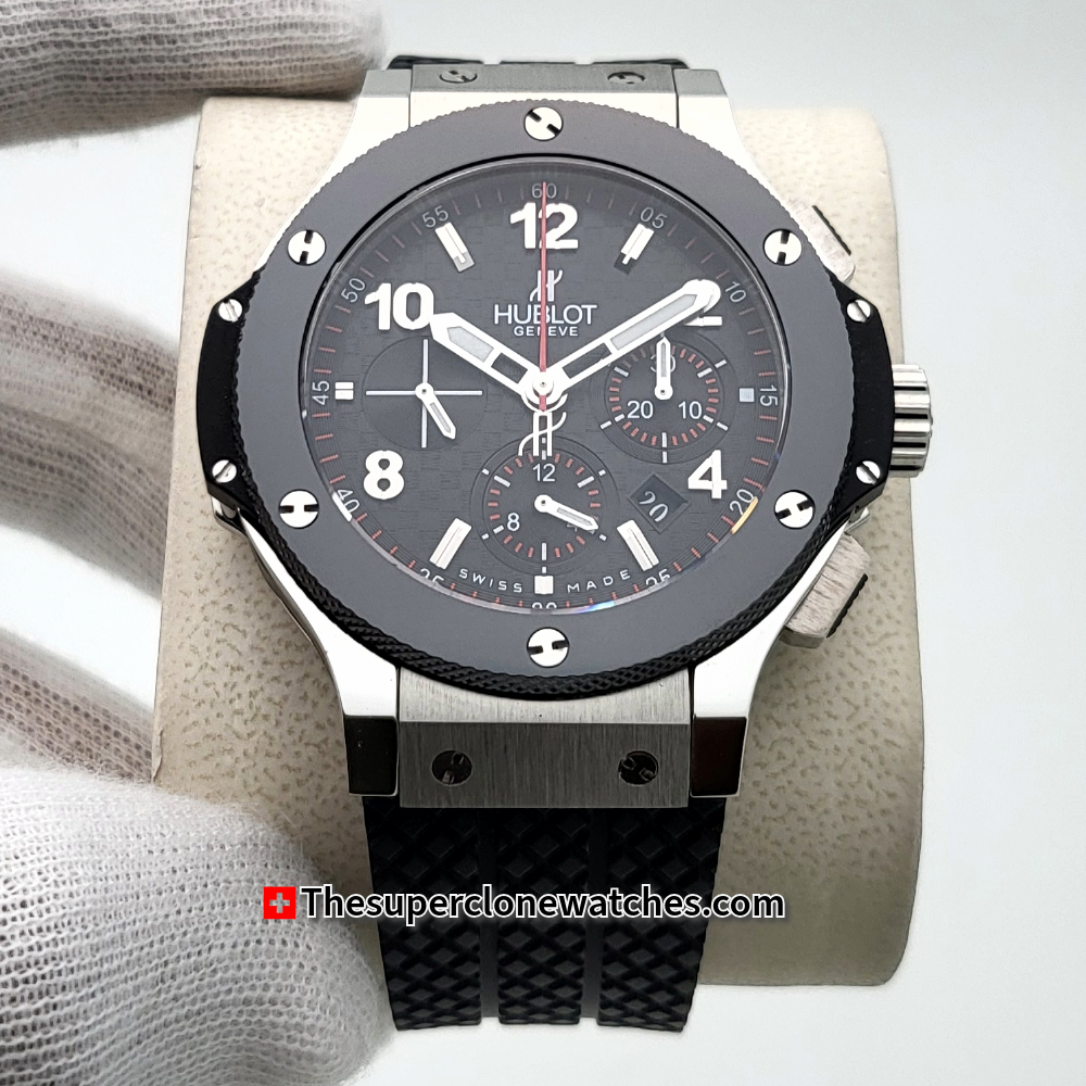 Hublot Big Bang Original Steel Ceramic Exact 1:1 Super Clone HUB4100 Swiss Movement Replica Watch