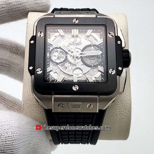 Hublot Square Bang Unico Titanium Ceramic replica watches