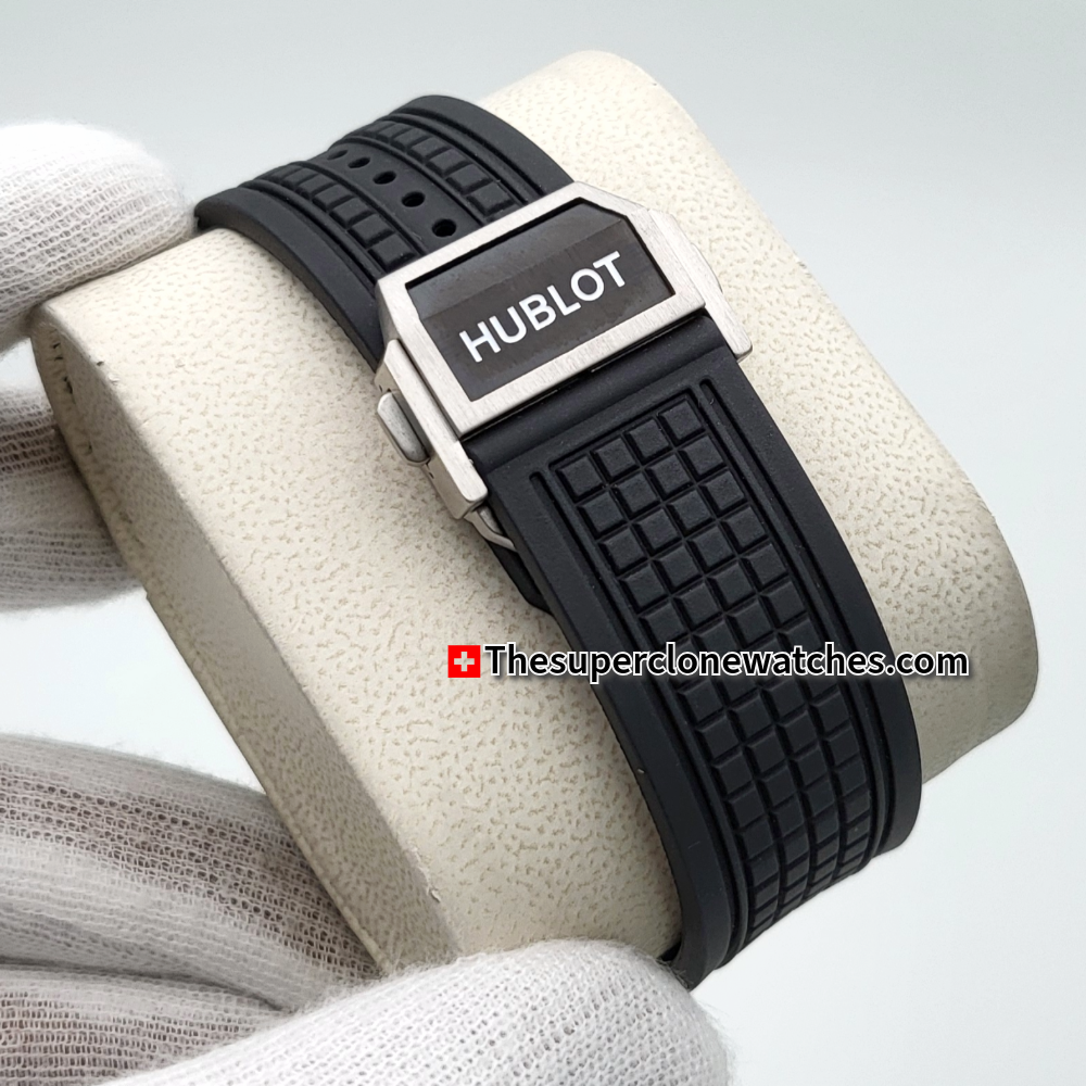 Hublot Square Bang Unico Titanium Ceramic 42mm Exact 1:1 Super Clone HUB1280 Swiss Movement Replica Watch