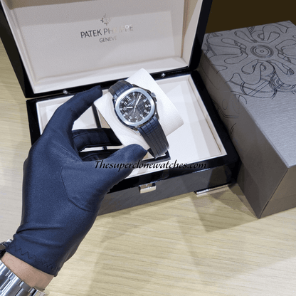 Patek Philippe Aquanaut Stainless Steel 5167A-001 Black Dial Exact 1:1 Super Clone 26-330 S C Swiss Movement Replica Watch