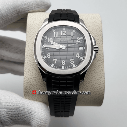 Patek Philippe Aquanaut Stainless Steel 5167A-001 Black Dial Exact 1:1 Super Clone 26-330 S C Swiss Movement Replica Watch