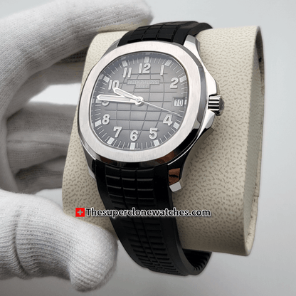 Patek Philippe Aquanaut Stainless Steel 5167A-001 Black Dial Exact 1:1 Super Clone 26-330 S C Swiss Movement Replica Watch