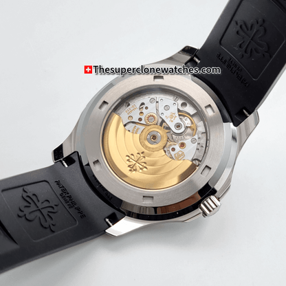 Patek Philippe Aquanaut Stainless Steel 5167A-001 Black Dial Exact 1:1 Super Clone 26-330 S C Swiss Movement Replica Watch