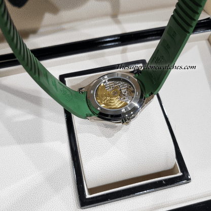 Patek Philippe Aquanaut White Gold 5168G-010 Khaki Green Dial Exact 1:1 Super Clone 26-330 S C Swiss Movement Replica Watch