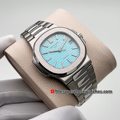 Patek Philippe Nautilus Tiffany & Co 5711/1A-018 Exact 1:1 Super Clone 26-330 S C Swiss Movement Replica Watch