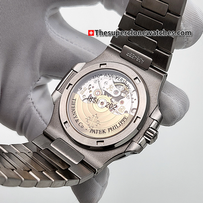 Patek Philippe Nautilus Tiffany & Co 5711/1A-018 Exact 1:1 Super Clone 26-330 S C Swiss Movement Replica Watch