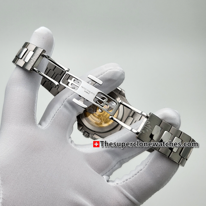 Patek Philippe Nautilus White Gold 5811/1G-001 Sunburst Blue Dial Exact 1:1 Super Clone 26-330 S C Swiss Movement Replica Watch