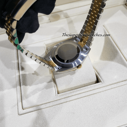 Rolex Datejust Oystersteel and Yellow Gold Slate Dial Exact 1:1 Super Clone 3235 Swiss Movement Replica Watch Ref-126333