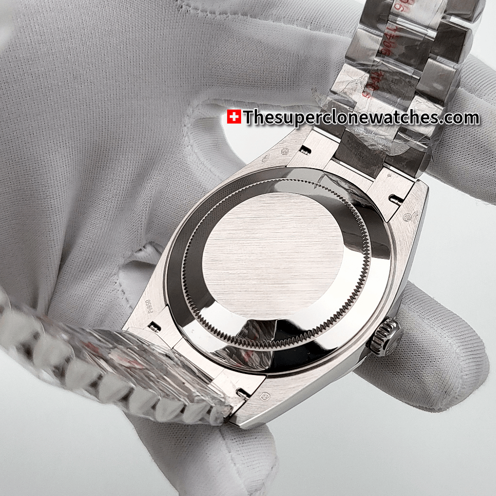 Rolex Day-Date Oyster White Gold Slate Dial Exact 1:1 Super Clone 3255 Swiss Movement Replica Watch Ref-228239