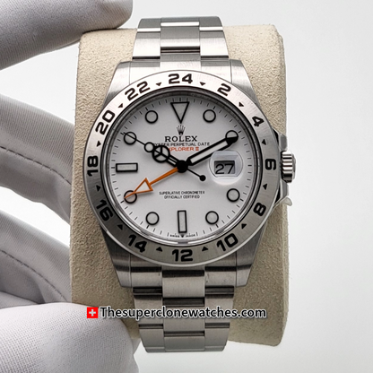 Rolex Explorer II Polar Exact 1:1 Super Clone 3285 Swiss Movement Replica Watch Ref-226570