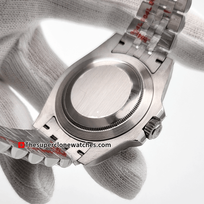 Rolex GMT Master II Bruce Wayne Jubilee Bracelet Exact 1:1 Super Clone 3285 Swiss Movement Replica Watch Ref-126710GRNR