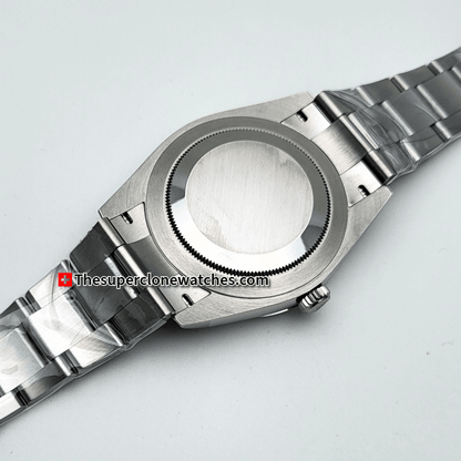 Rolex Oyster Perpetual Bright Blue Dial Exact 1:1 Super Clone 3230 Movement Replica Watch Ref-134300