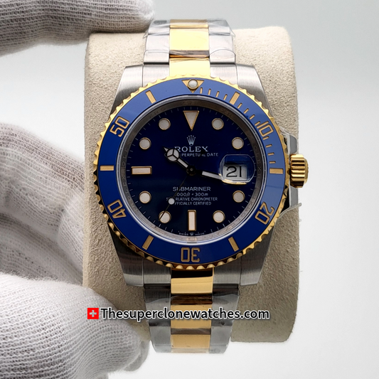 Rolex Submariner Date2 -Tone Royal Blue replica