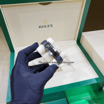 Rolex Yacht-Master White Gold Oysterflex Exact 1:1 Super Clone 3235 Swiss Automatic Replica Watch Ref-226659
