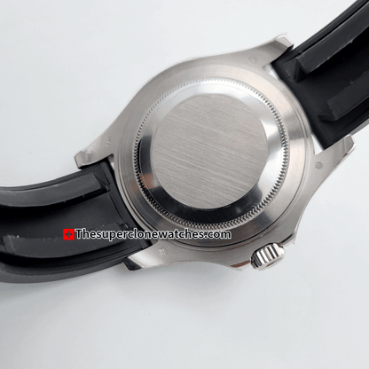 Rolex Yacht-Master White Gold Oysterflex Exact 1:1 Super Clone 3235 Swiss Automatic Replica Watch Ref-226659