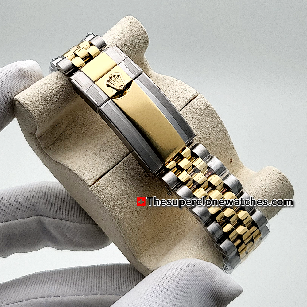 Rolex GMT Master II Bumblebee 40mm Exact 1:1 Super Clone 3285 Swiss Movement Replica Watch Ref-126713GRNR