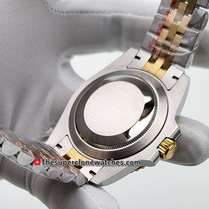 Rolex GMT Master II Bumblebee 40mm Exact 1:1 Super Clone 3285 Swiss Movement Replica Watch Ref-126713GRNR