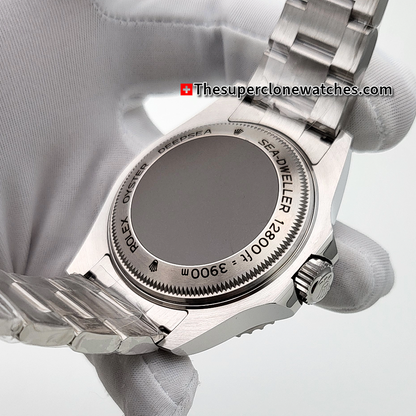 Rolex Deepsea Oystersteel Intense Black Dial Exact 1:1 Super Clone 3235 Swiss Movement Replica Watch Ref-136660