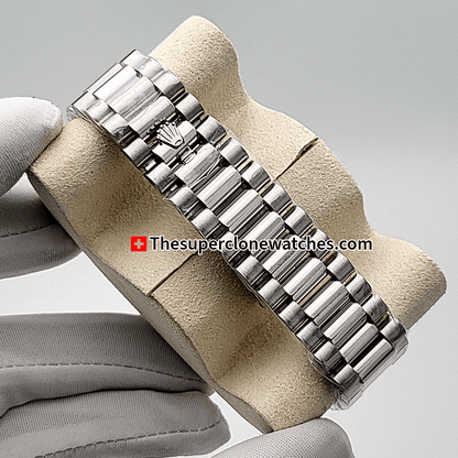 Rolex Day-Date White Gold Blue ombre Dial Watch