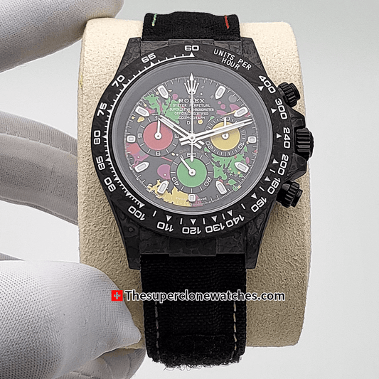 Rolex Cosmograph Daytona Diw âMotley 41mmâ Exact 1:1 Super Clone 4130 Swiss Replica Watch