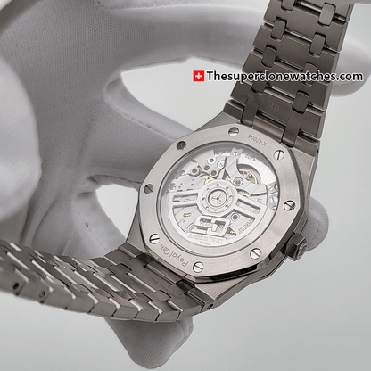 Audemars Piguet Royal Oak Stainless Steel Black Dial Exact 1:1 Super Clone 3120 Swiss Movement Replica Watch
