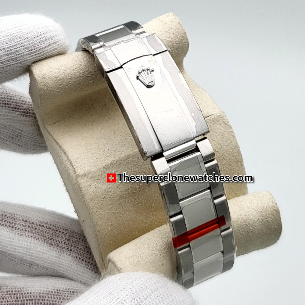 Rolex Sky-Dweller Oystersteel and White Gold Bright Blue Dial Exact 1:1 Super Clone 9002 Swiss Movement Replica Watch Ref-336934