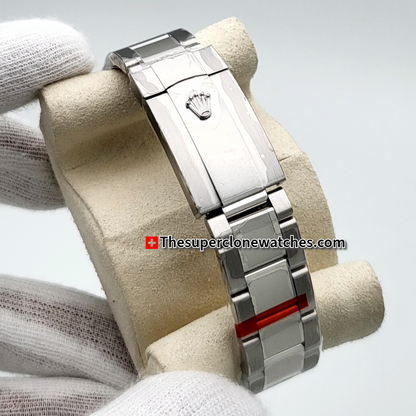 Rolex Sky-Dweller Oystersteel and White Gold Bright Blue Dial Exact 1:1 Super Clone 9002 Swiss Movement Replica Watch Ref-336934