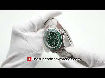 Rolex Submariner Hulk Date Green Dial Exact 1:1 Super Clone 3135 Swiss Movement Replica Watch