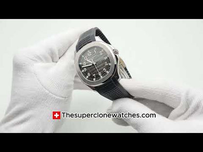 Patek Philippe Aquanaut Stainless Steel 5167A-001 Black Dial Exact 1:1 Super Clone 26-330 S C Swiss Movement Replica Watch