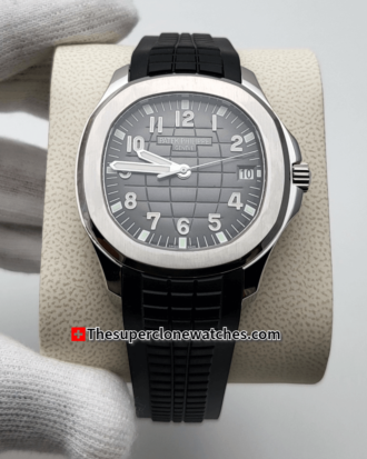 Patek Philippe Aquanaut Stainless Steel 5167A-001 Black Dial Exact 1:1 Super Clone 26-330 S C Swiss Movement Replica Watch