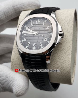 Patek Philippe Aquanaut Stainless Steel 5167A-001 Black Dial Exact 1:1 Super Clone 26-330 S C Swiss Movement Replica Watch