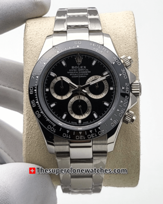 Rolex Cosmograph Daytona Panda Black Dial Exact (5)