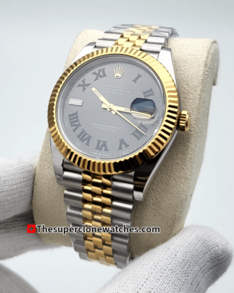 Rolex Datejust Oystersteel and Yellow Gold Slate Dial Exact (9)