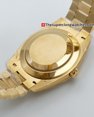 Rolex Day-Date 18kt Yellow Gold Champagne-colour Dial Exact (3)