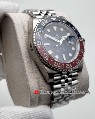 Rolex GMT Master II Pepsi Jubilee Bracelet Exact 1:1 Super Clone 3285 Swiss Movement Replica Watch Ref-126710BLRO