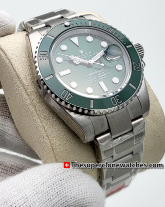 Rolex Submariner Hulk Date Green Dial Exact 1:1 Super Clone 3135 Swiss Movement Replica Watch Ref-116610LV